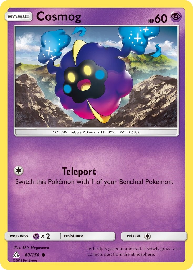 Cosmog card artwork