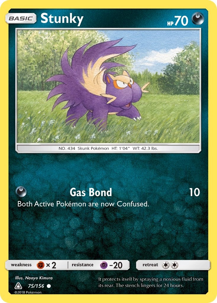 Stunky card artwork