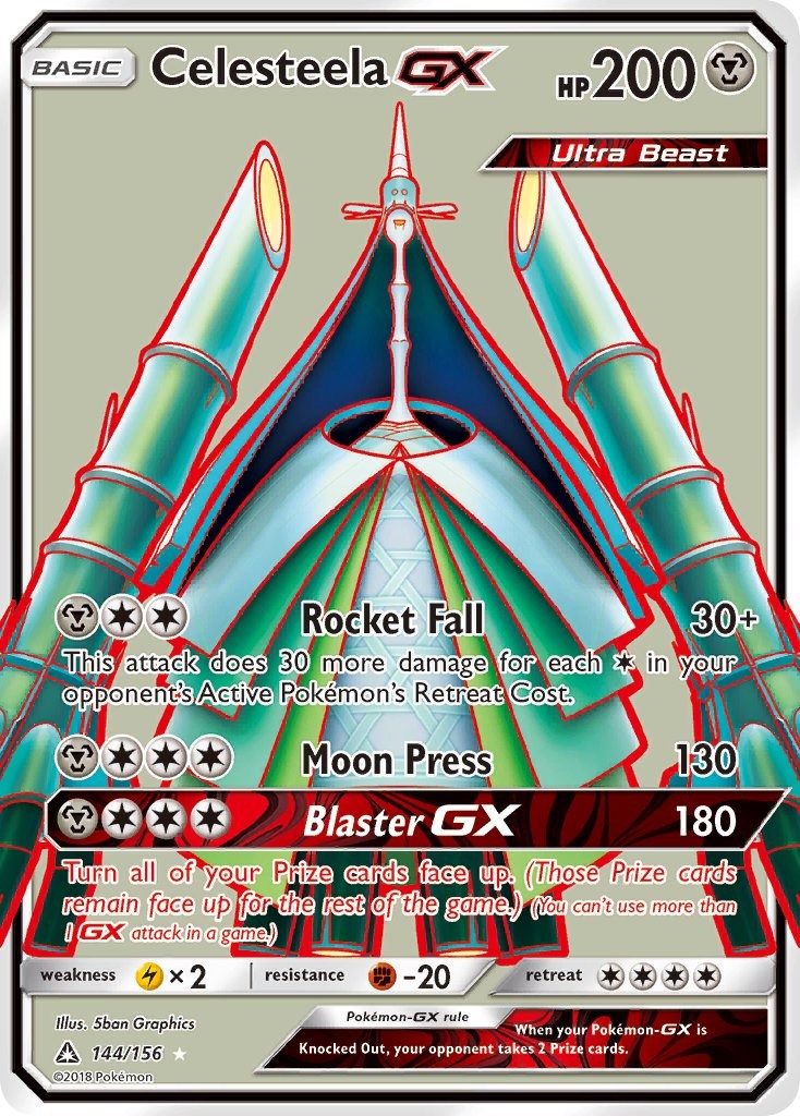 Verified Celesteela-GX - SM Black Star Promos by Pokemon Cards