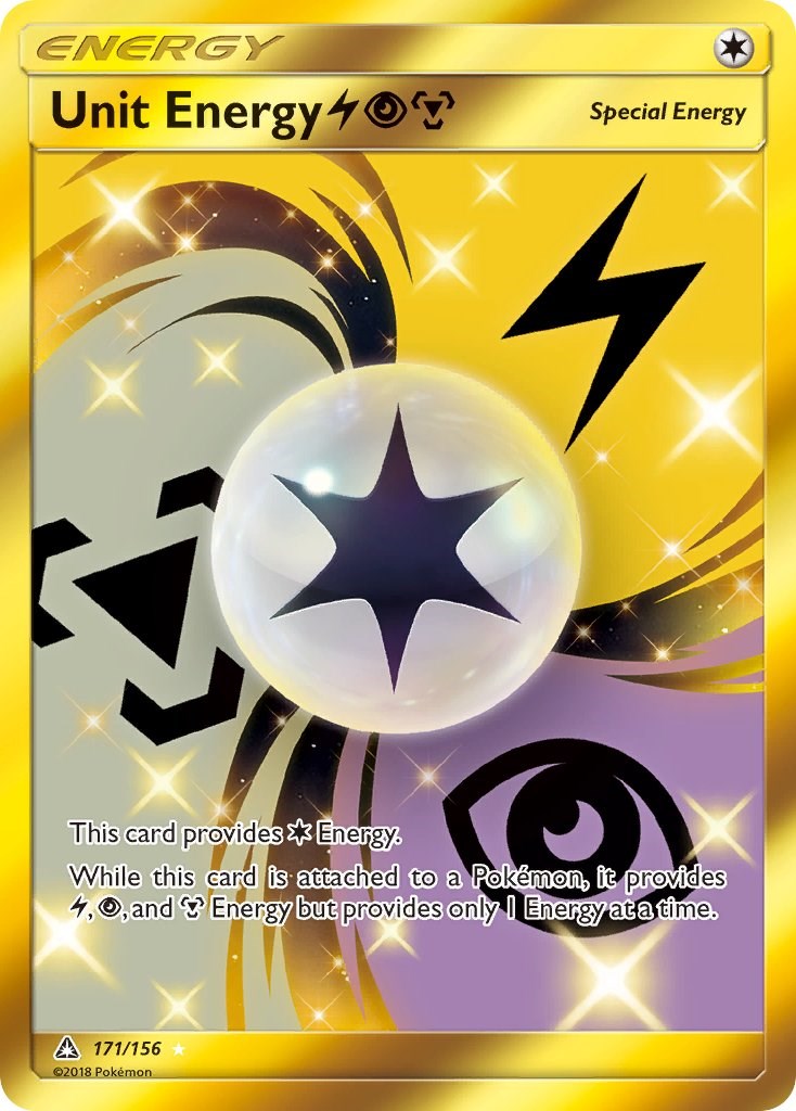4x Unit Energy LPM Ultra Prism Uncommon NM-Mint Pokemon SM05 138/156 