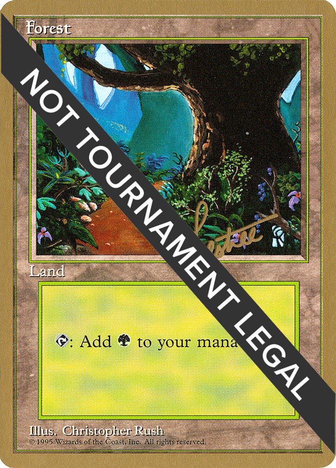 Forest (B) - 1996 Bertrand Lestree (4ED) - World Championship Decks ...