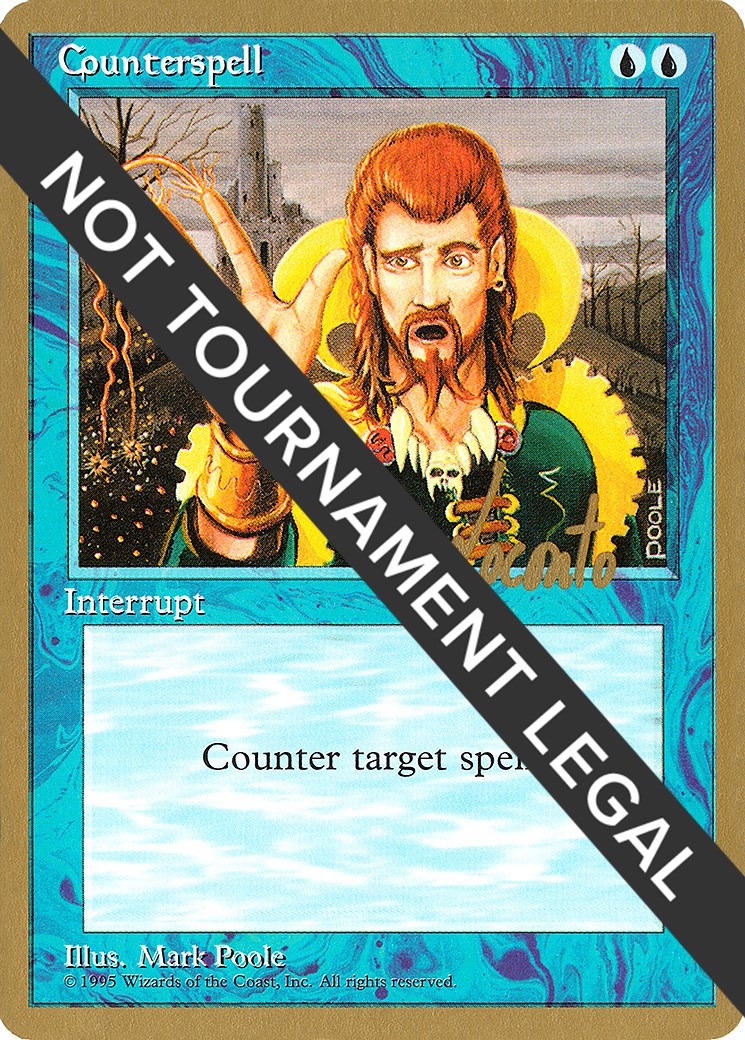 Counterspell 1996 Michael Loconto (4ED) World Championship Decks