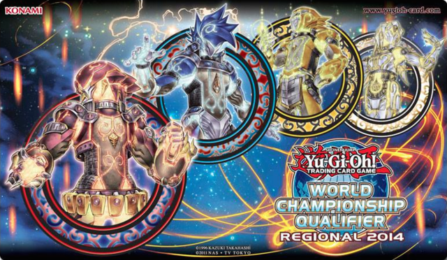 Yugioh Win A Mat - World Championship 2016 - Jaden, Yuma, Yugi, Yuya, Yusei  - Supplies » Playmats » Rubber Playmats - The Side Deck - Gaming Cafe