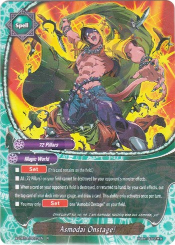 Asmodai Onstage! - Driven to Disorder - Future Card BuddyFight