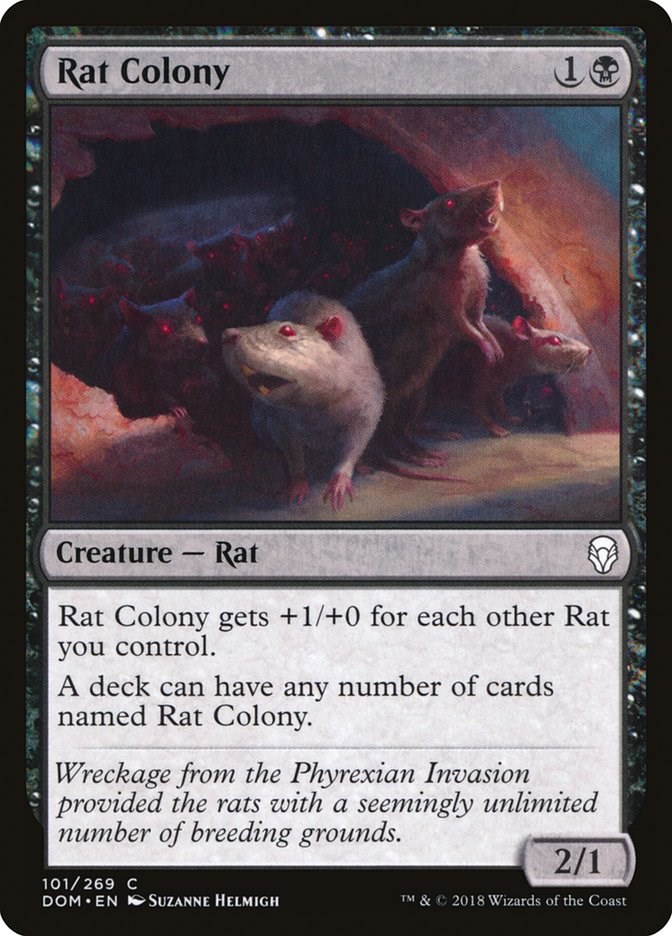 Rat Colony Dominaria Magic: The Gathering