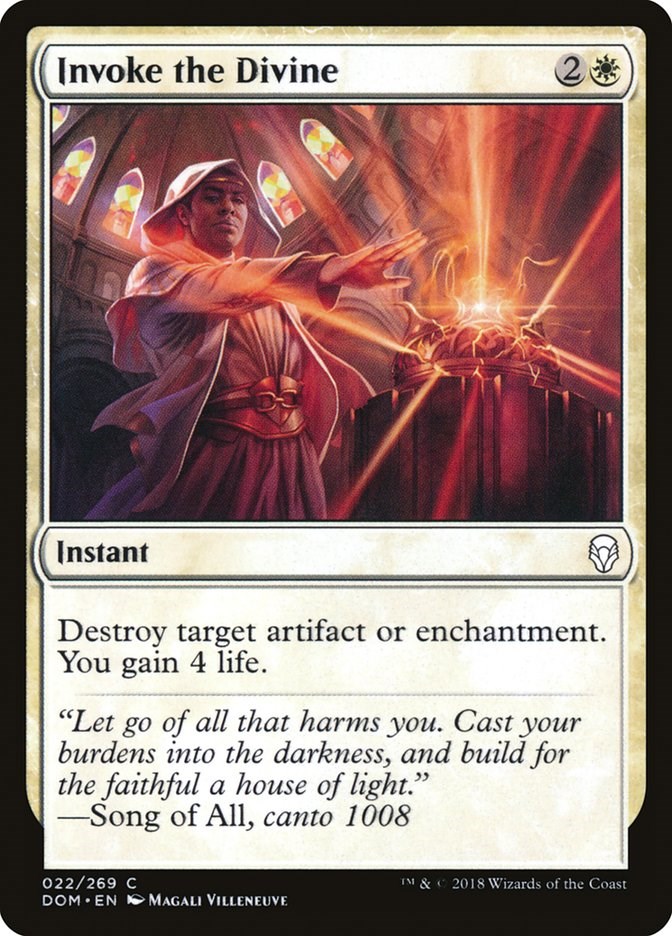 Invoke the Divine - Dominaria - Magic: The Gathering