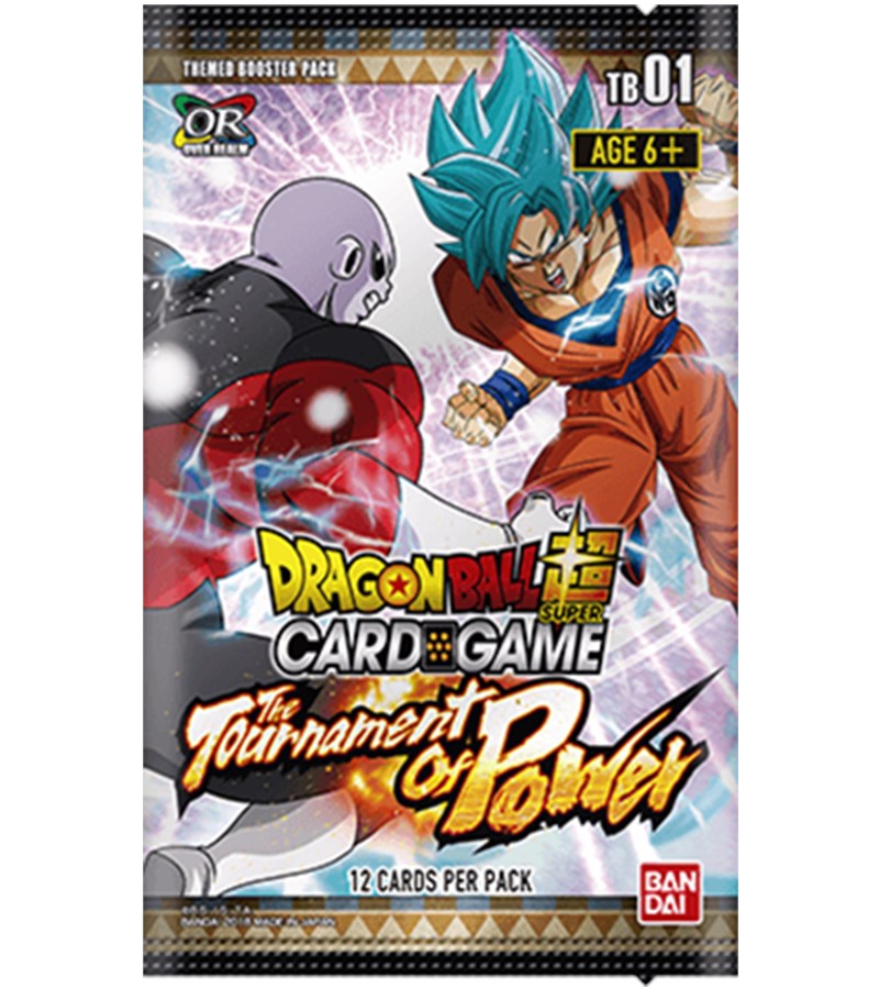 Dragon Ball Super Card Game World Martial Arts Tournament Power Booster Pack 4x 