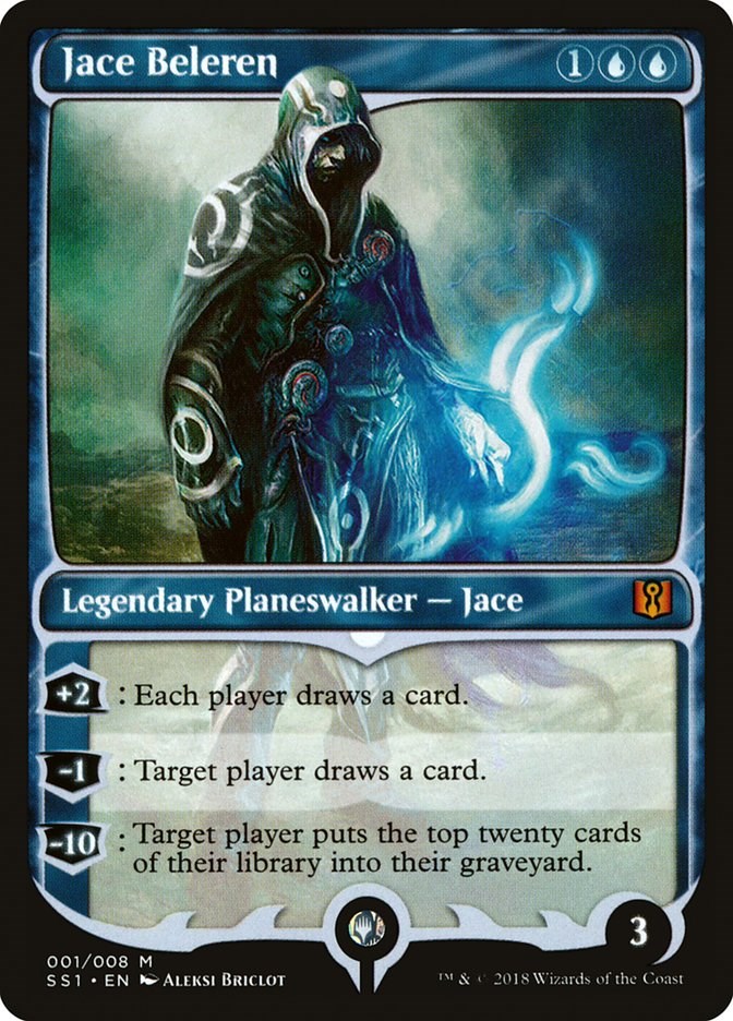 Jace Beleren x1 Magic the Gathering 1x Signature Spellbook Jace mtg card 
