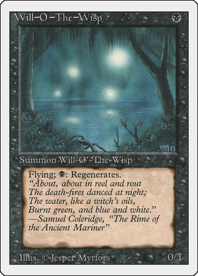 Willo'theWisp Revised Edition Magic The Gathering