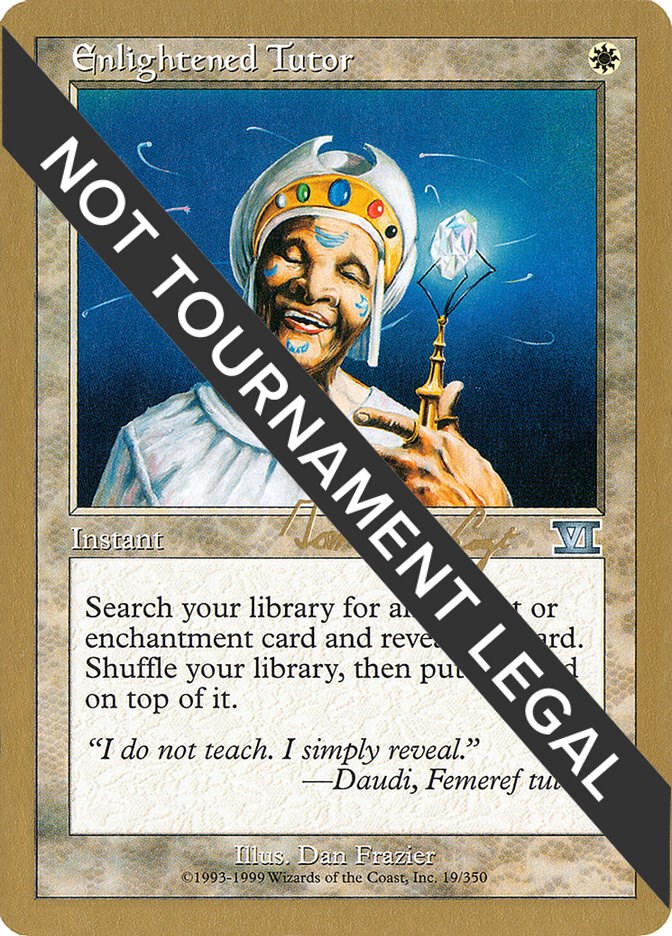 Enlightened Tutor - 2000 Tom van de Logt (6ED)