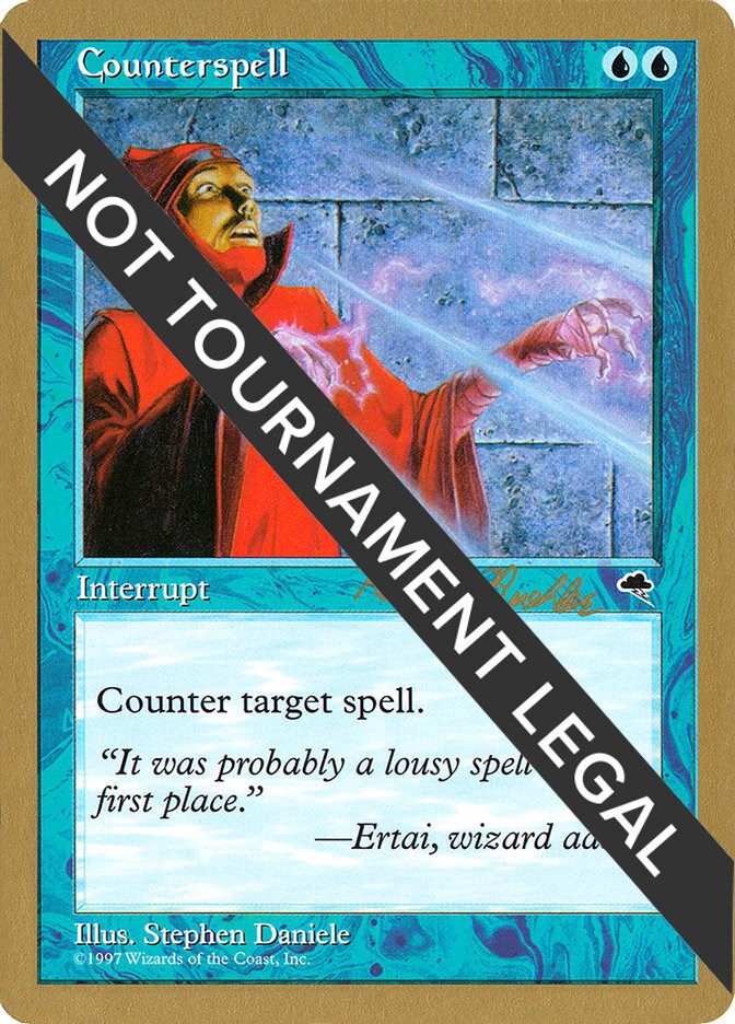 Counterspell 1998 Randy Buehler (TMP) World Championship Decks