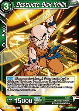 krillin doing destructo disk