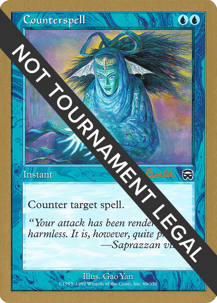 Counterspell 2001 Alex Borteh (MMQ) World Championship Decks