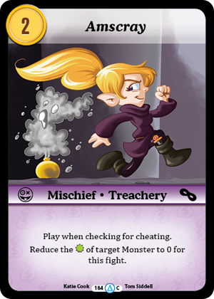 Amscray - Season 1 - Munchkin CCG