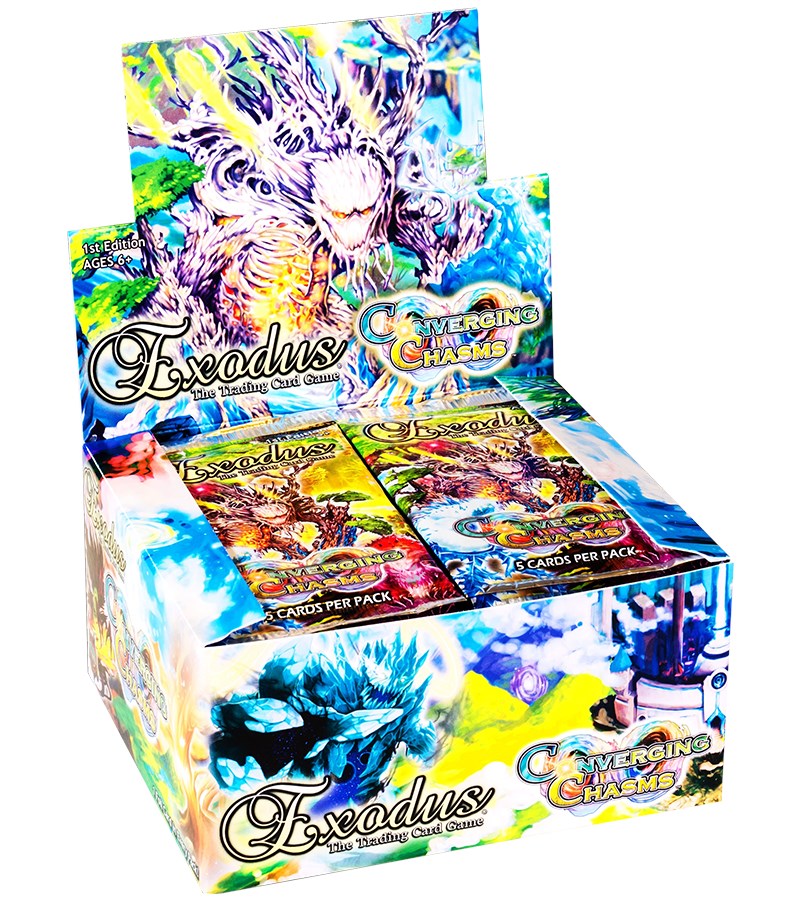 Exodus TCG Converging Chasms Booster Box (First Edition) Converging