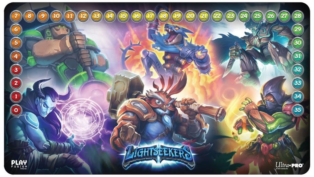 Mythical Heros playmat for Lightseekers Ultra Pro Playmats Playmats