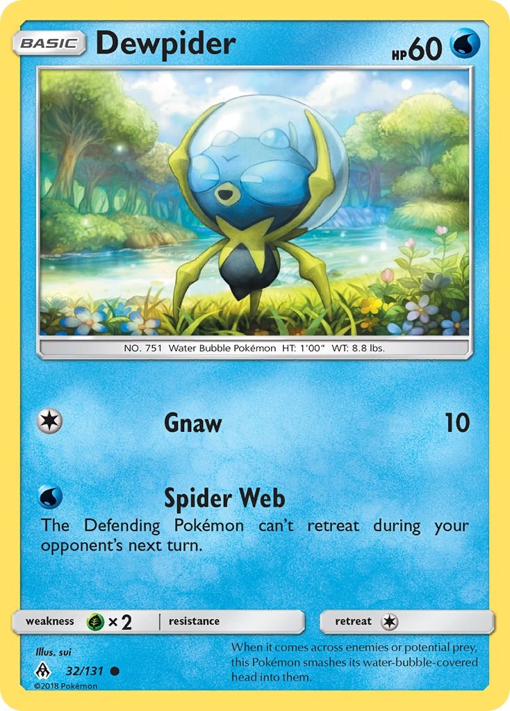 Dewpider card artwork