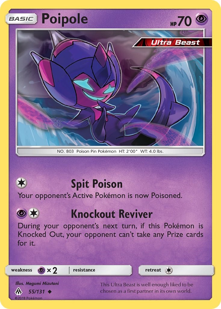 Pokemon SM Forbidden light: Poipole - Ultra Beast - 55/131