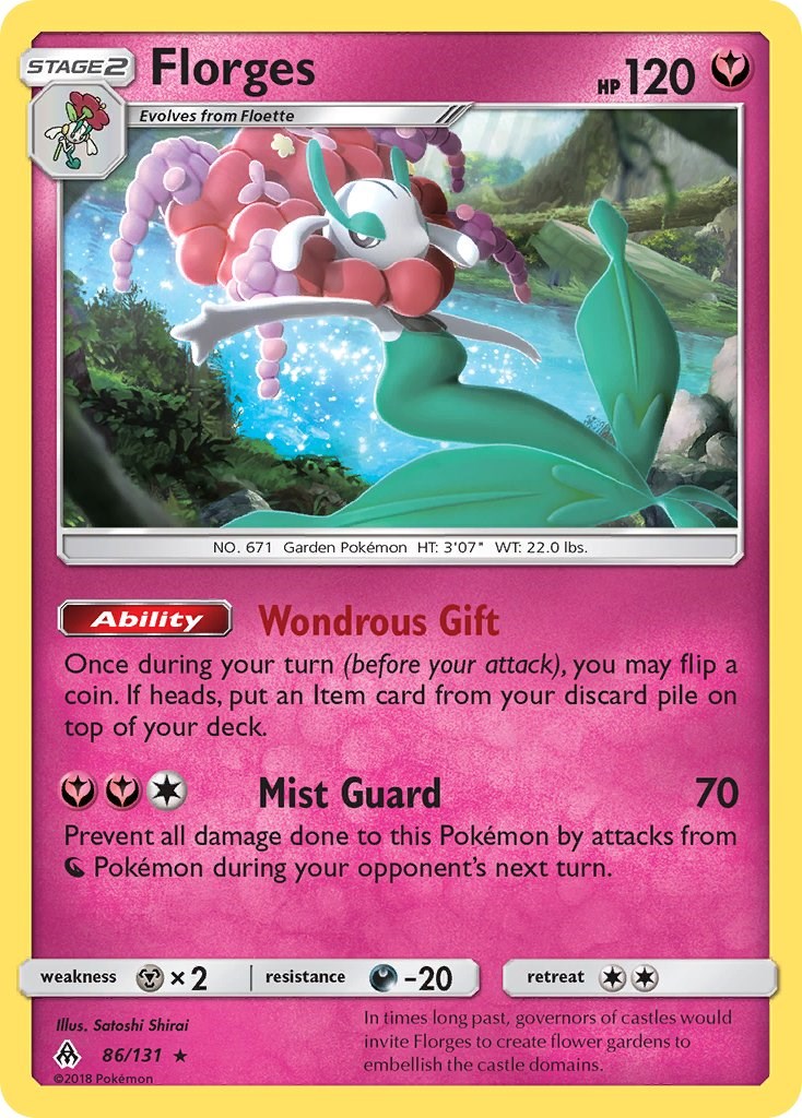 Florges card artwork