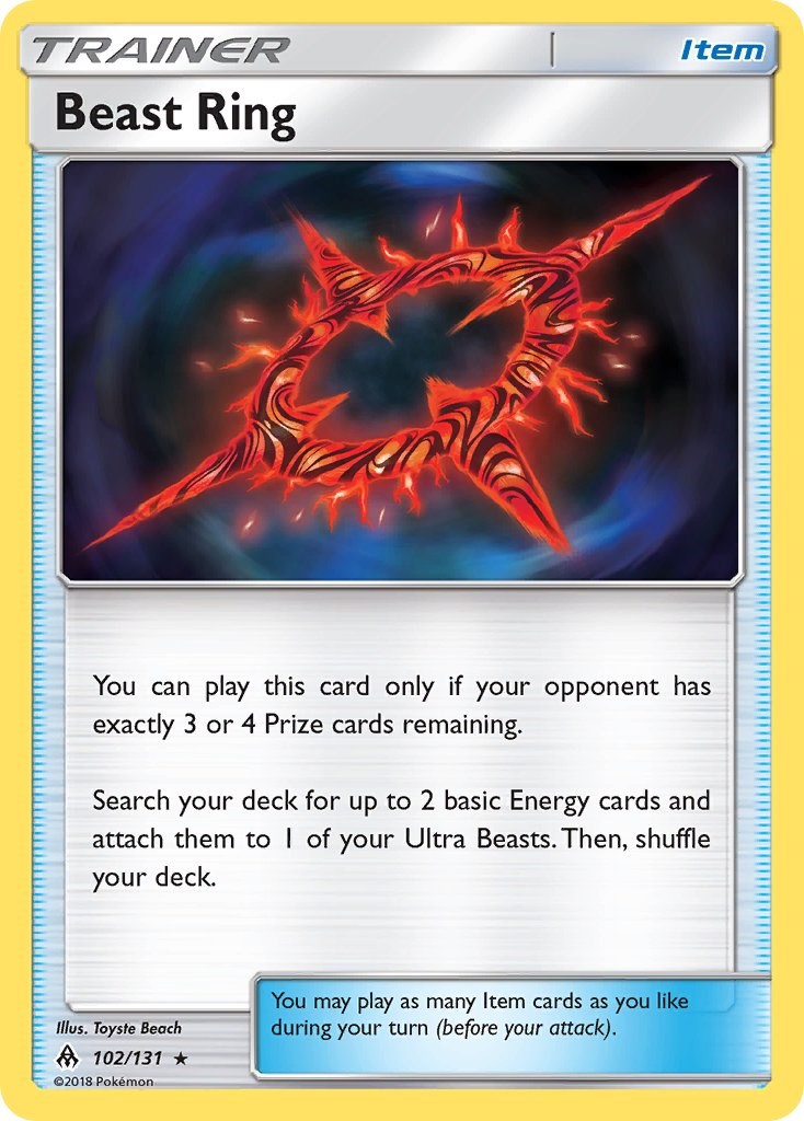 TCG Ultra Forces - #62 Beast Ring