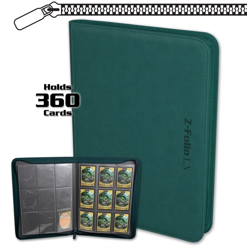 ZFolio 9Pocket LX Album Teal BCW Storage Albums Storage Albums