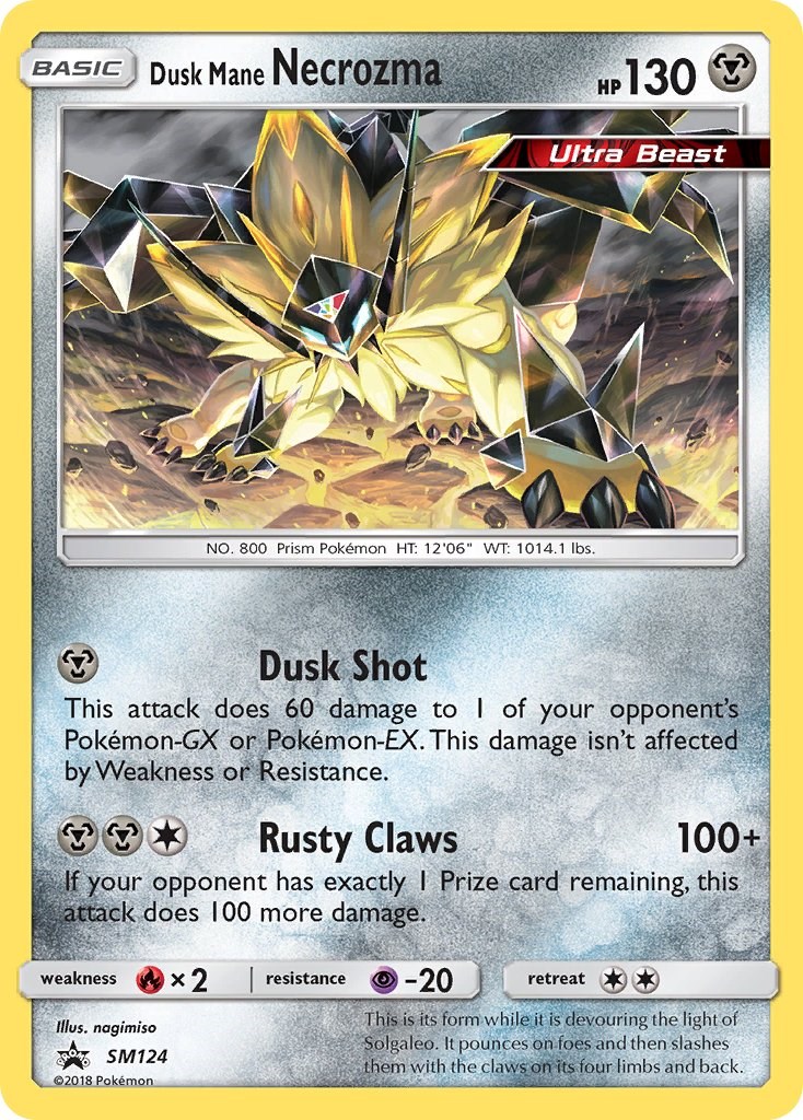 Dusk Mane Necrozma - SM124 - SM Promos - Pokemon