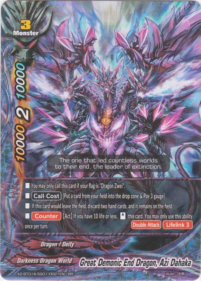 Great Demonic End Dragon, Azi Dahaka - Solar Strife - Future Card ...