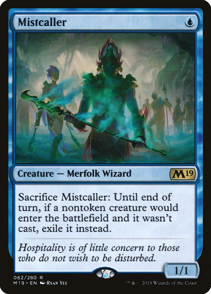 Mistcaller - Core Set 2019 - Magic: The Gathering