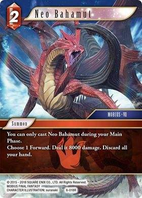 Neo Bahamut Opus VI Final Fantasy TCG   169599 