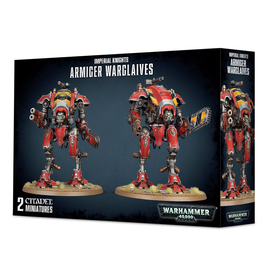 Warhammer 40K: Imperial Knights - Armiger Warglaives - Warhammer ...