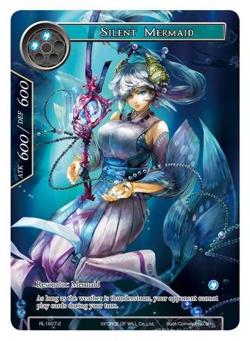 Silent Mermaid Promo Cards Force Of Will