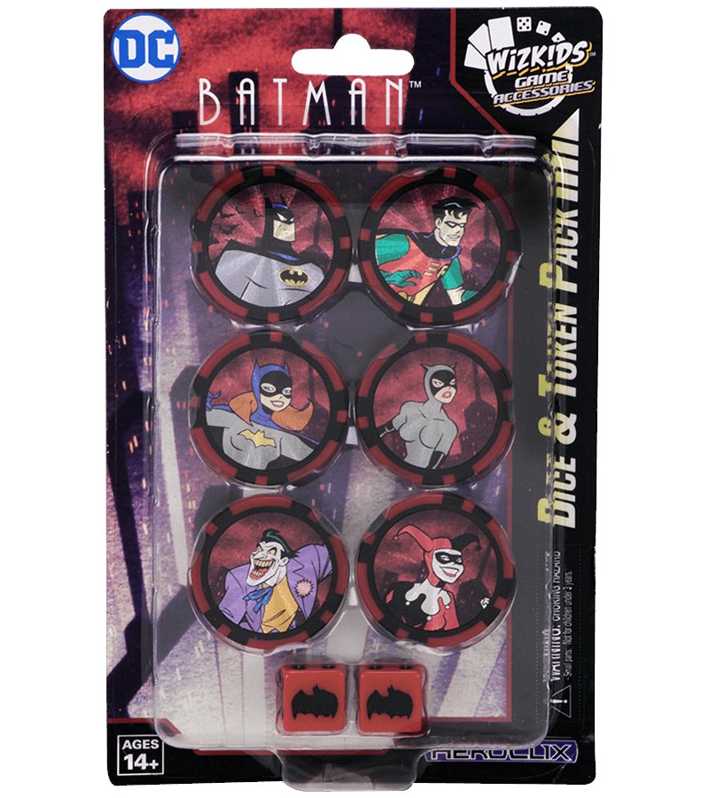 Batman The Animated Series Dice & Token Pack - Batman The Animated Series -  Heroclix