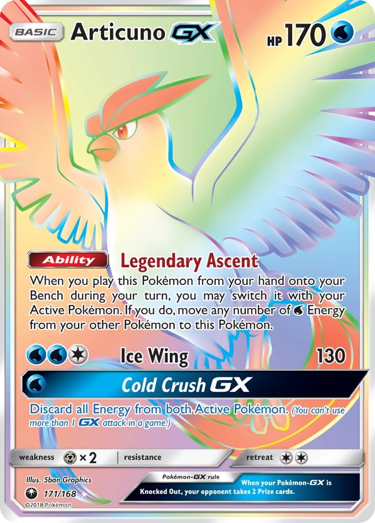 Articuno GX 067/066 SM6b