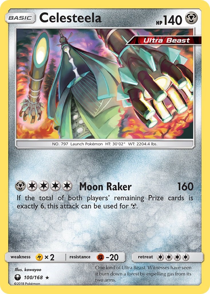 Celesteela - 100/168 - Reverse Holo Rare - League Promo - Pokemon Singles »  Promos » League & Championship Cards - The Side Deck - Gaming Cafe