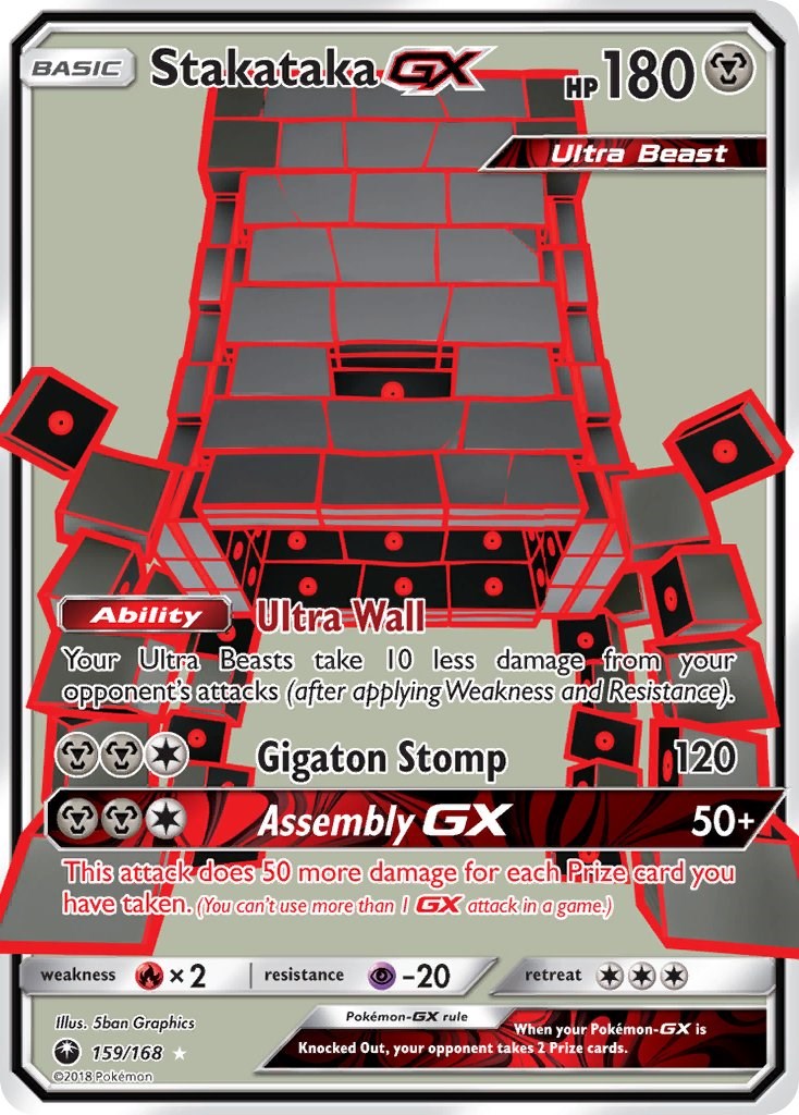 Stakataka GX - 102/168 - Celestial Storm – Card Cavern Trading