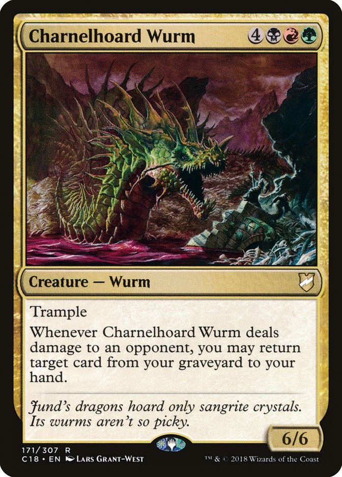 Charnelhoard Wurm - Commander 2018 - Magic: The Gathering
