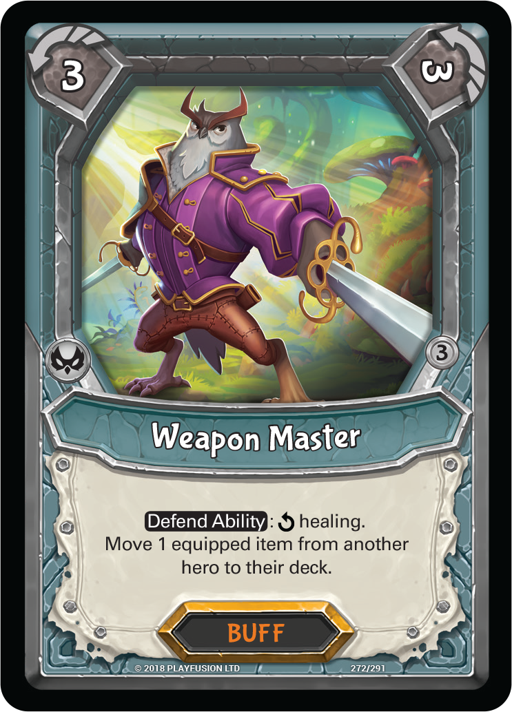 Weapon Master (Claimed) - Kindred - Lightseekers TCG