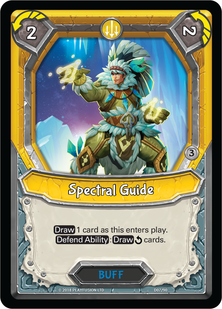 Spectral Guide (Unclaimed) - Kindred - Lightseekers TCG