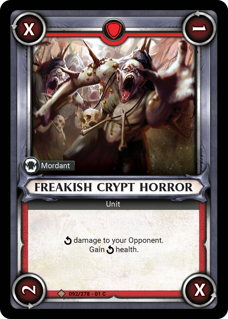 Freakish Crypt Horror (Unclaimed) - Wave 1 - Warhammer Age of Sigmar ...