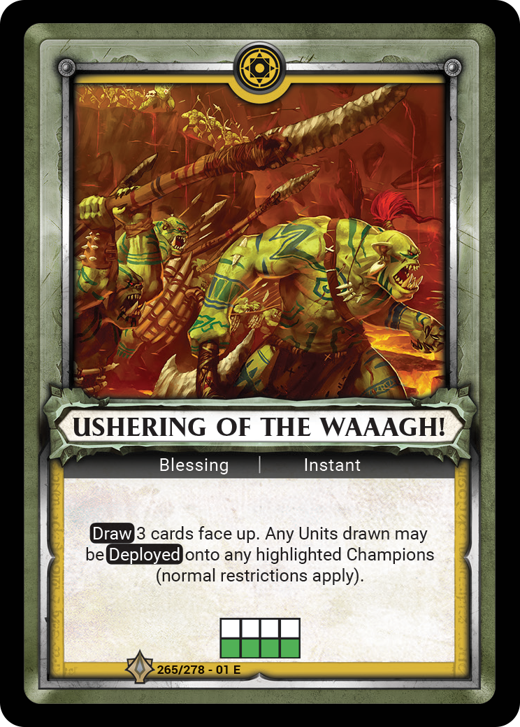 Ushering of the Waaagh! (Claimed) - Wave 1 - Warhammer Age of Sigmar ...