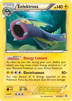 Eelektross card artwork