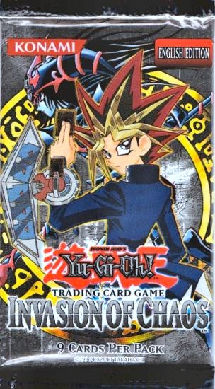 Yu-Gi-Oh TCG Invasion Of Chaos Blister Booster Pack 