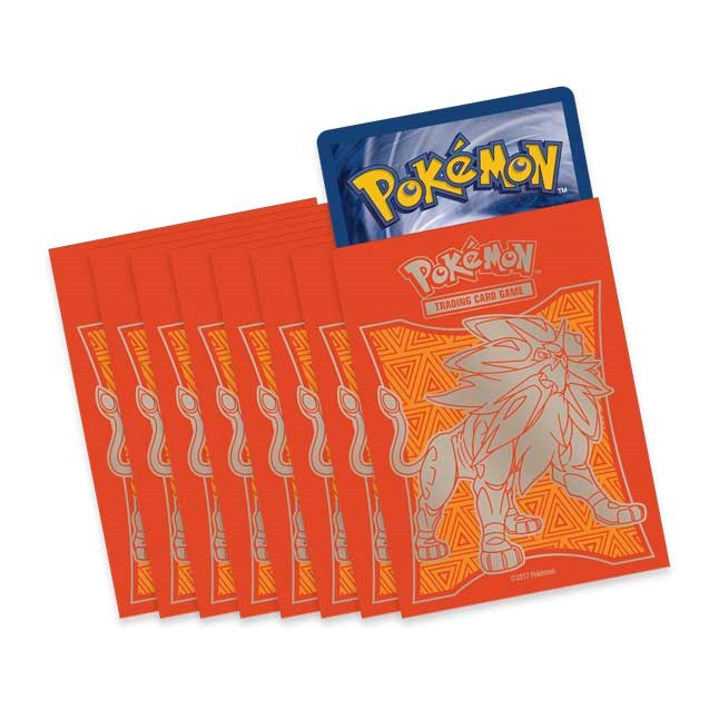 Pokemon Card Game Sleeve Sun & Moon Solgaleo Lunala 64 sleeves Japanese