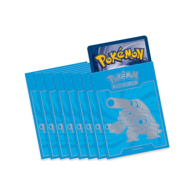 Pokemon TCG Evolutions Elite Trainer Box Card Sleeves Mega Blastoise (65 Pack) Pokemon