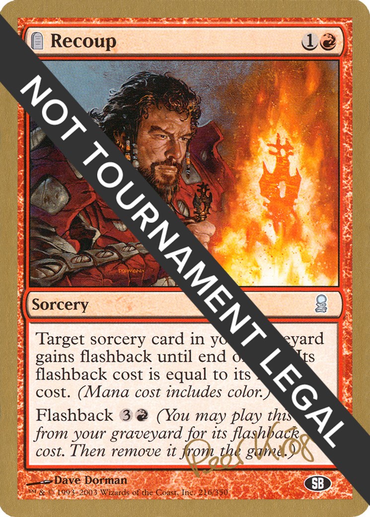 Recoup 2003 Peer Kroger (ODY) (SB) World Championship Decks Magic