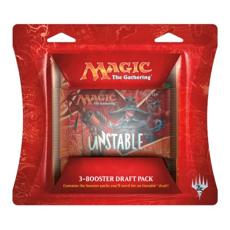3 Booster Packs Unstable Draft Pack Factory Sealed English Flat ship MTG 