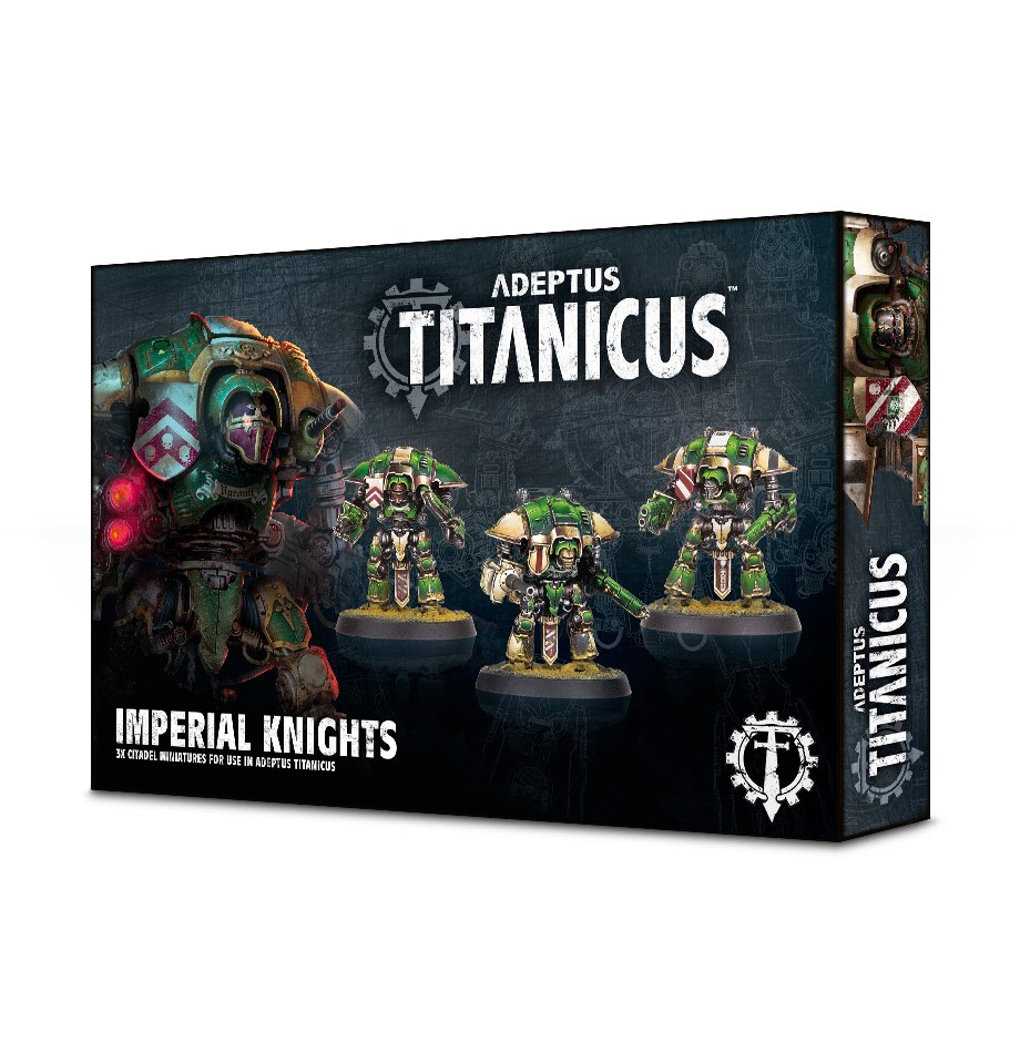 Warhammer 40K Adeptus Titanicus Imperial Knights Warhammer Plastic Box Sets Warhammer