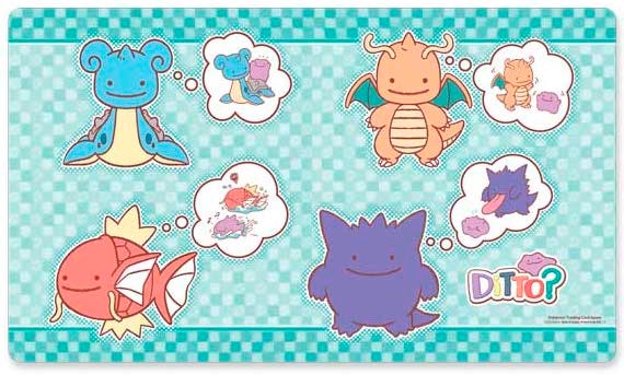 Pokemon Card Game Pokemon Center Playmat Case with Ditto / Pink - Fits JP  Mats