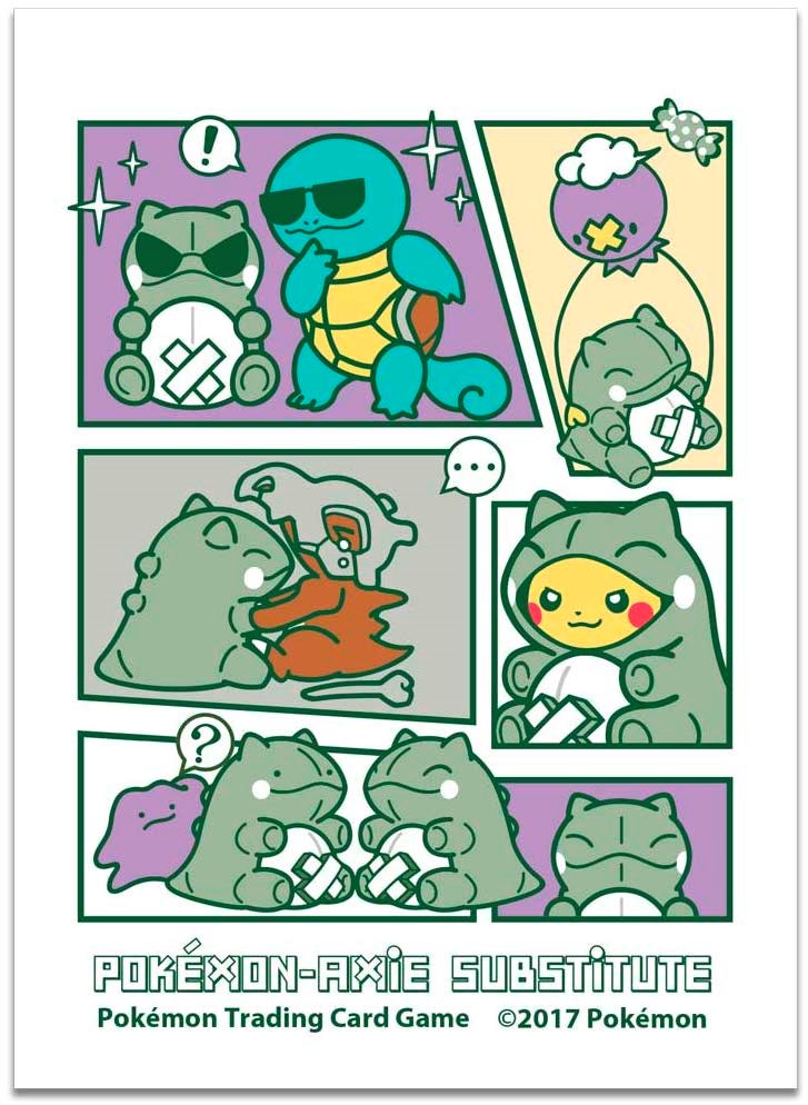 Pokemon-Amie Substitute Card Sleeve - 2017 Pokemon Center Japan Exclusive - Full Art - NM
