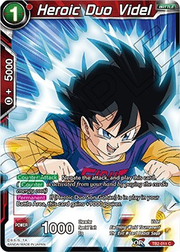 Heroic Duo Videl - World Martial Arts Tournament - Dragon Ball Super Ccg